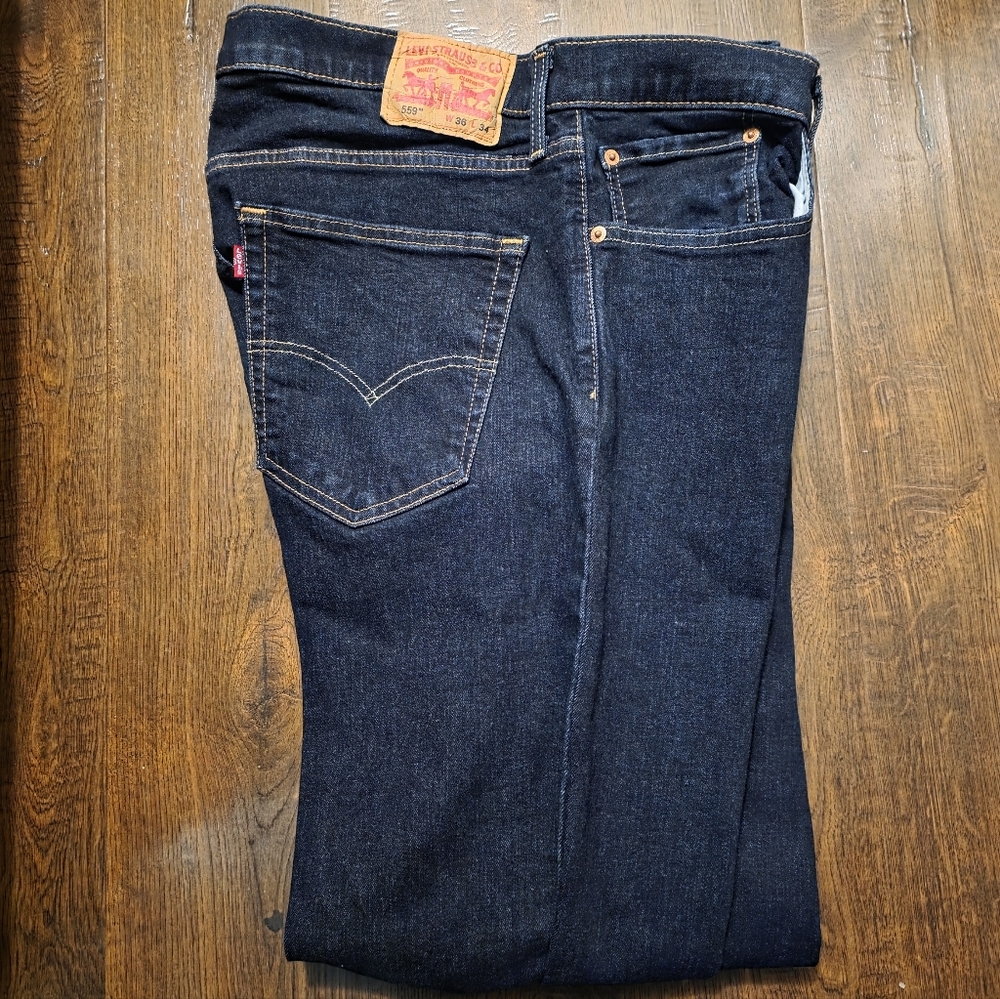 ❣️SALE❣️ Levi 559 Blue Jeans 36x34